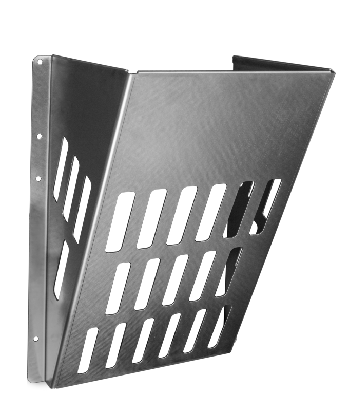 Ss. straw rack 34 x 48 / 25cm