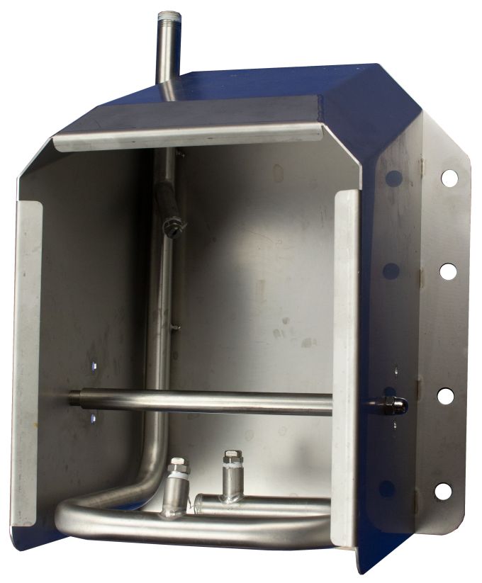 Stiefelreiniger, mit 3 Düsen