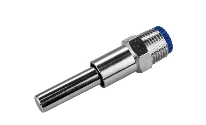 Trough-nipple 1/2", 90mm, 4 mm orifice